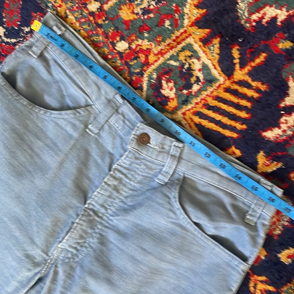 Levis white label Vintage blue corduroy - Picture 9 of 11
